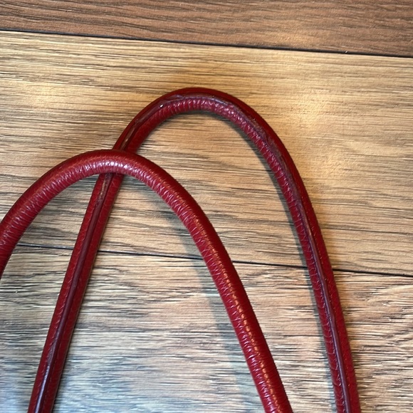 Red Leather Banana Republic Tote - Picture 10 of 10